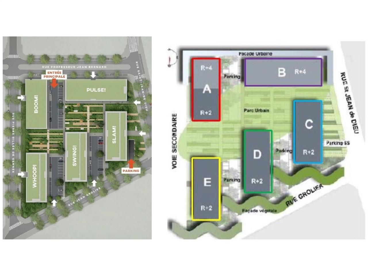 Vente bureaux 3646 m² divisibles à partir de 117 m²