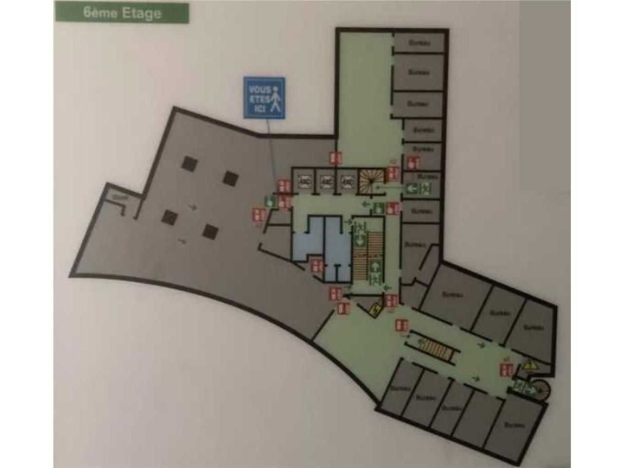 Vente bureaux 1494 m² divisibles à partir de 661 m²