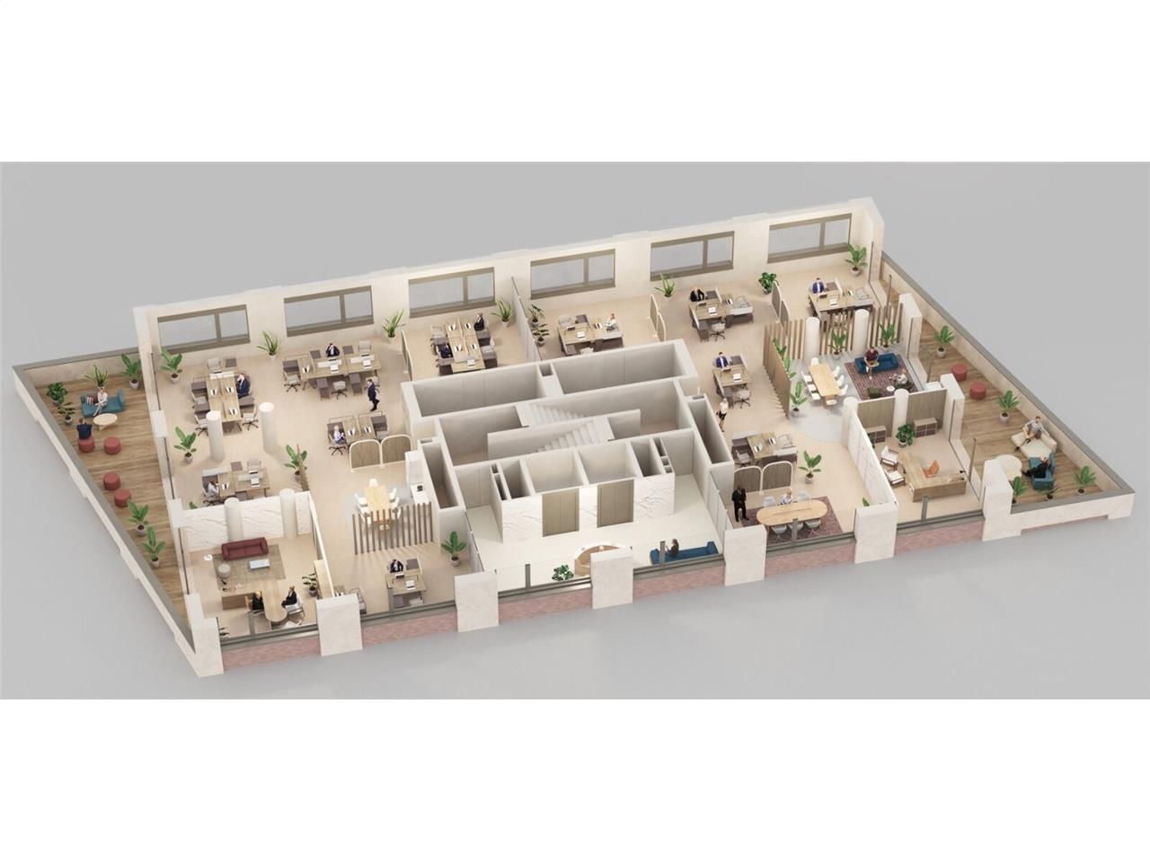 Vente bureaux 3906 m² divisibles à partir de 441 m²