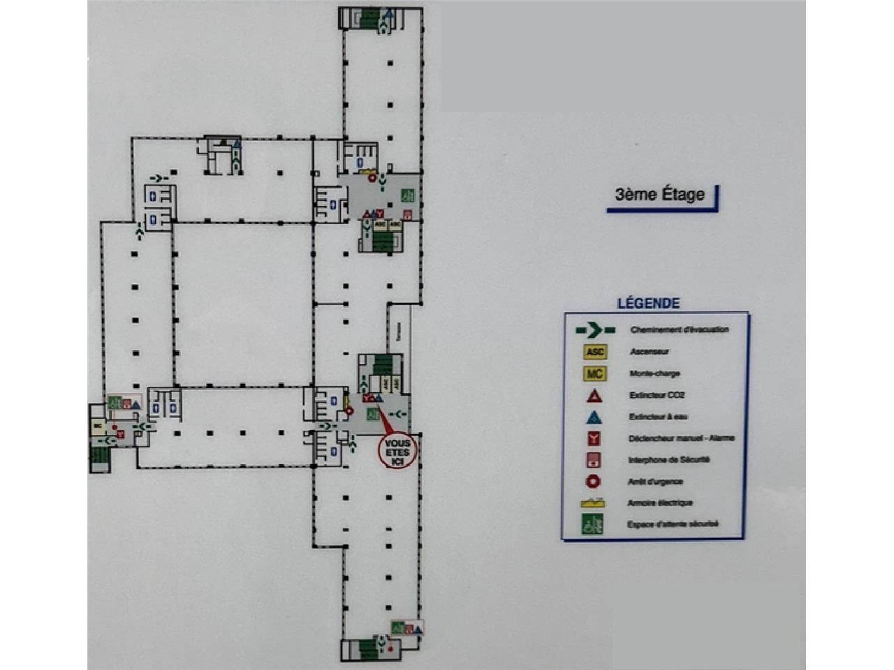 Location bureaux 2441 m² divisibles à partir de 175 m²