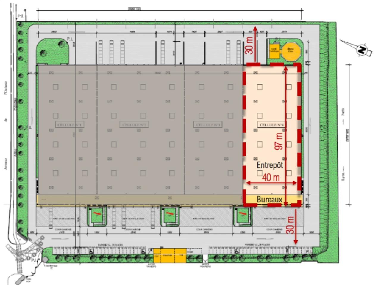SAVILLS FRANCE vous propose, à louer, une cellule