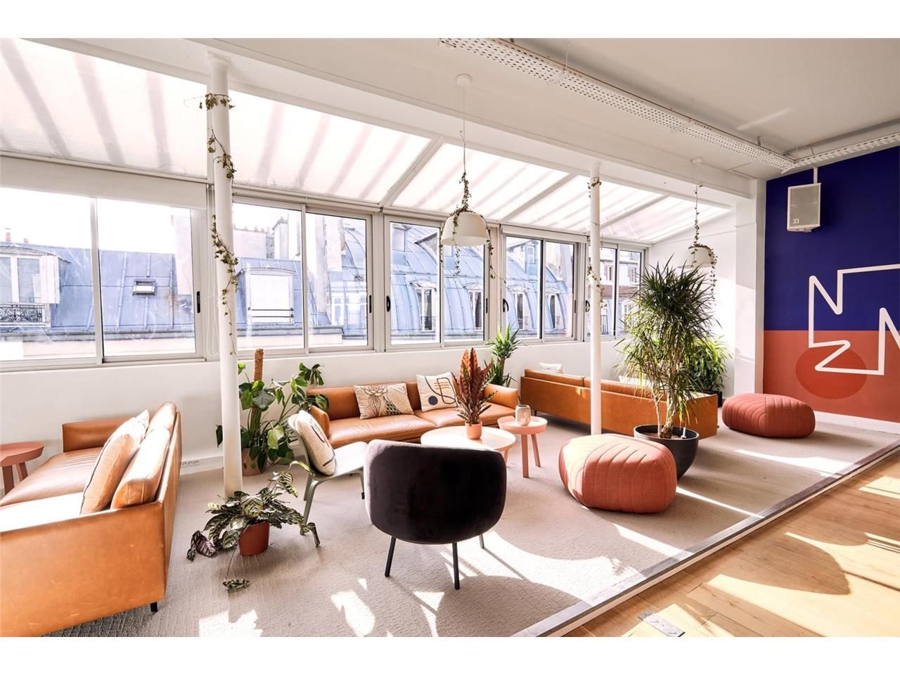 Location d'un espace de travail privatif unique,