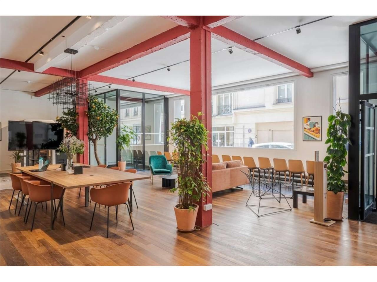 Location d'un espace de travail privatif équipé d