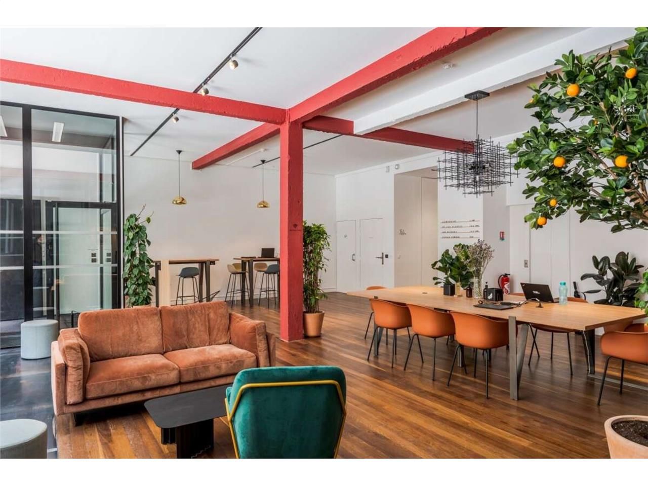 Location d'un espace de travail privatif équipé d