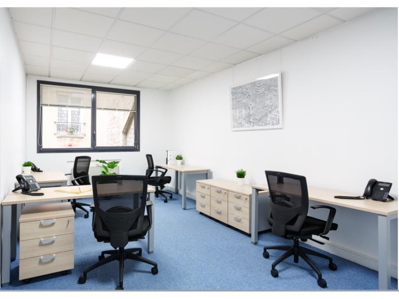 Location d'un espace de travail privatif équipé e