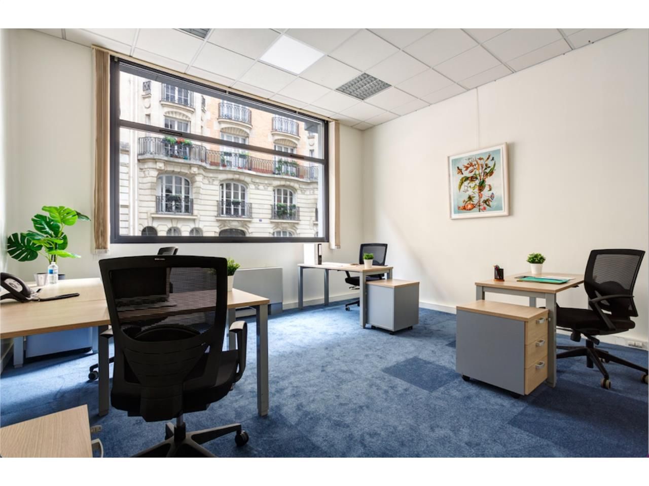 Location d'un espace de travail privatif équipé e