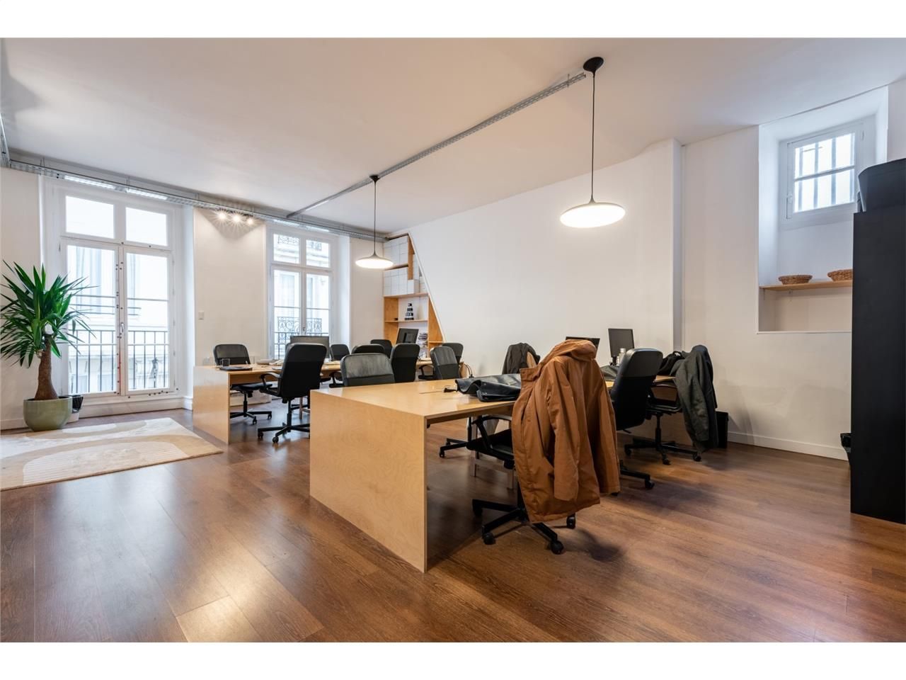 Location d'un espace de travail privatif équipé e