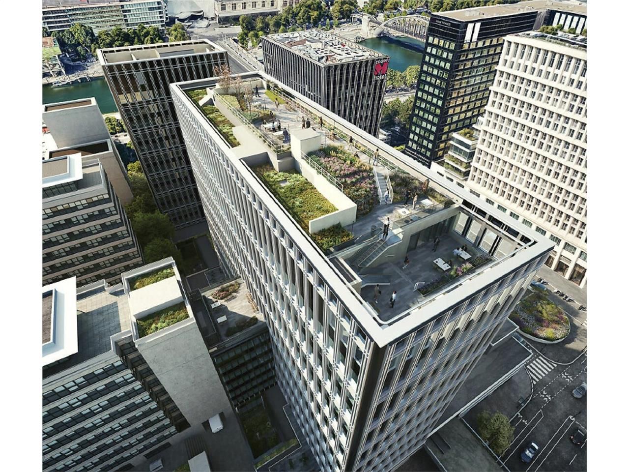 19117 m² pour ce bureaux en location à Paris