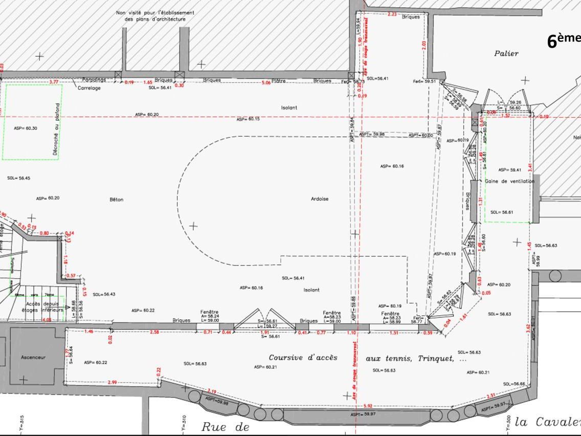 Location Bureaux 376 m² non divisibles 75015 Paris