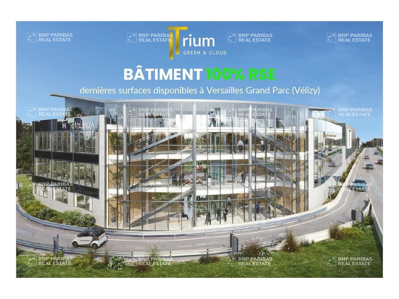 1300 m² pour ce bureaux en location à Jouy-en-josas