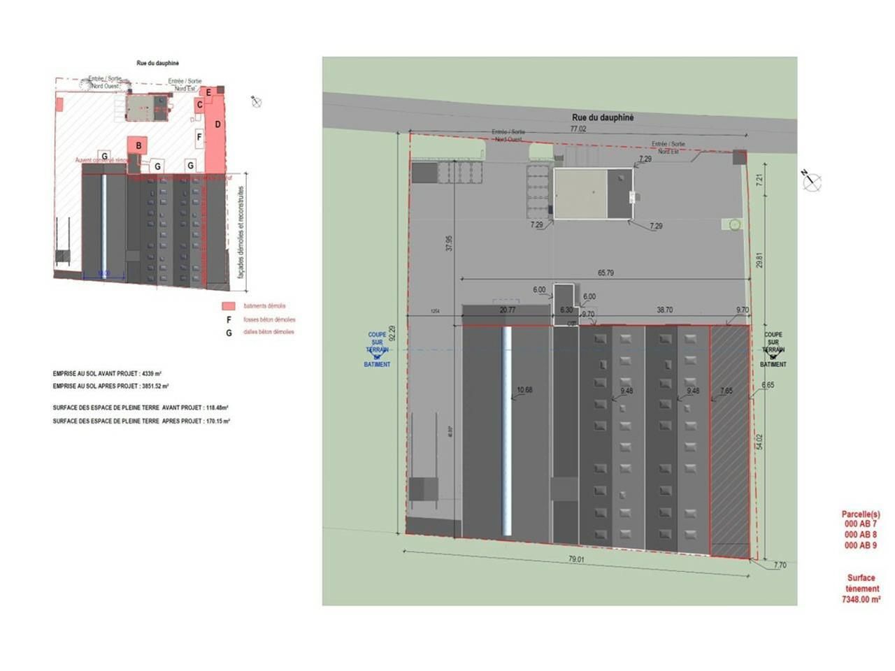 3827 m² pour ce activité en location à Saint-priest