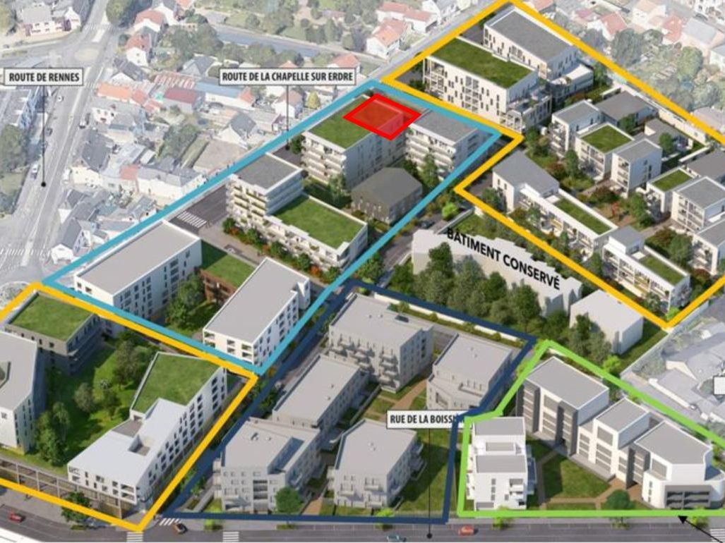 Vente Bureaux 116 m² non divisibles 44300 Nantes