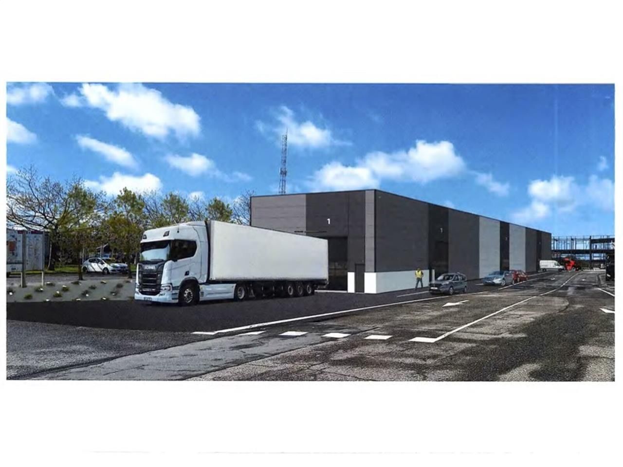 Découvrez cet entrepôt neuf, idéalement situé en 