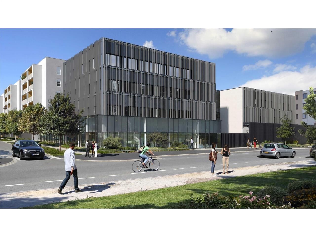 À l'est de Nantes, dans le dynamique quartier Hal