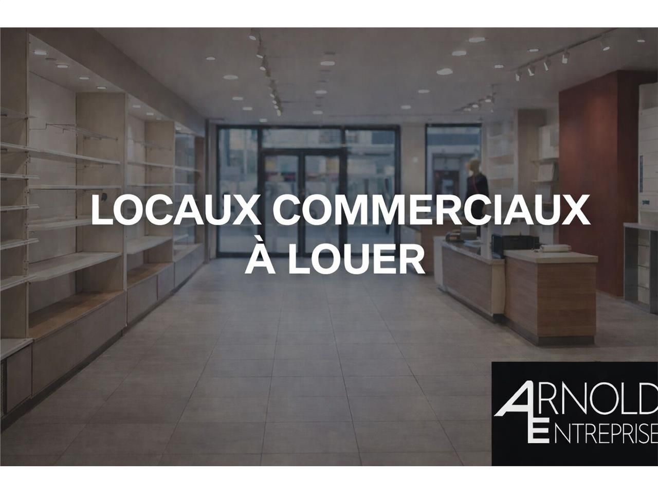 Sur une zone commerciale à Vannes, nous vous prop