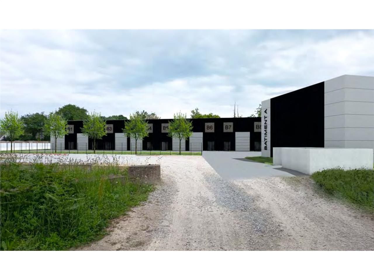 Sur la ZA de KERIQUELLAN à BRECH, en bordure de l