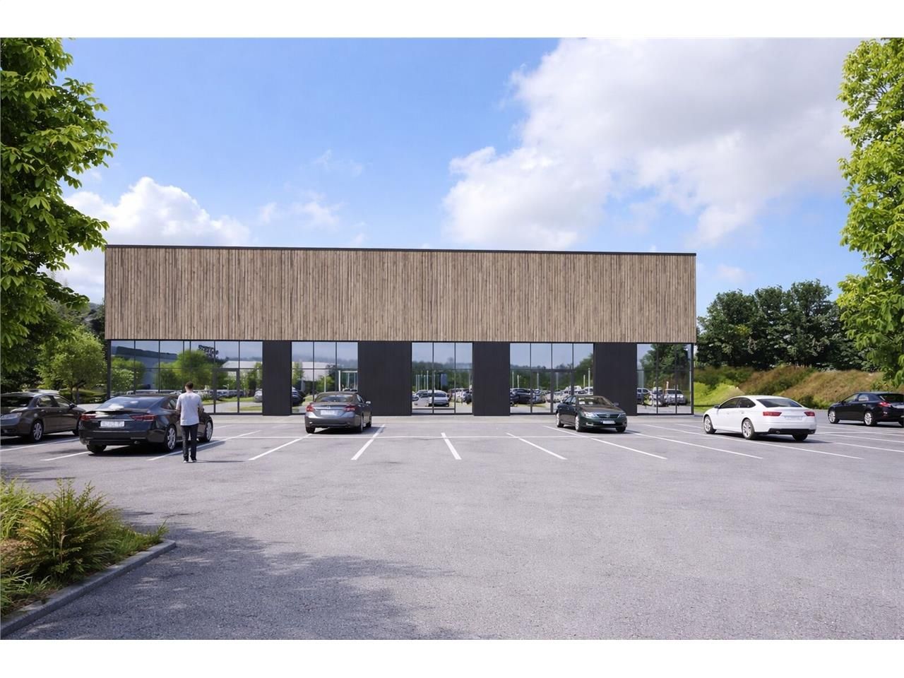 Au sein d'une zone commerciale très dynamique à l