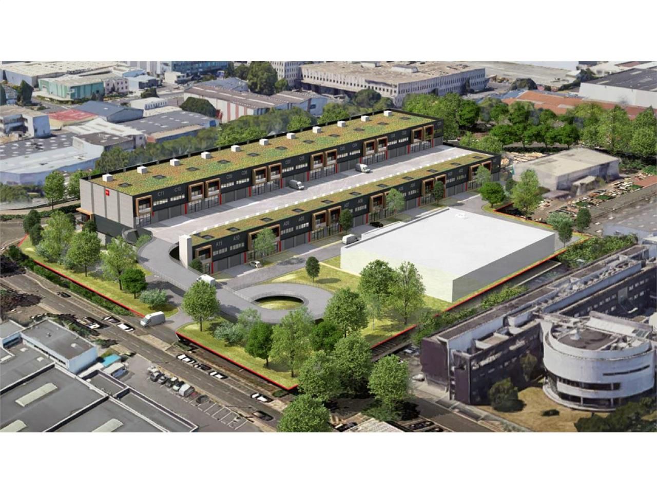 Location Activité 9556 m² divisibles 93000 Bobigny