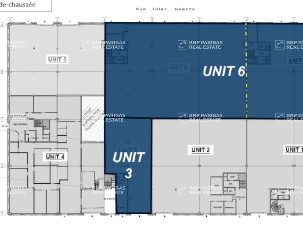 Location Activité 2049 m² divisibles 59650 Villeneuve-d'ascq