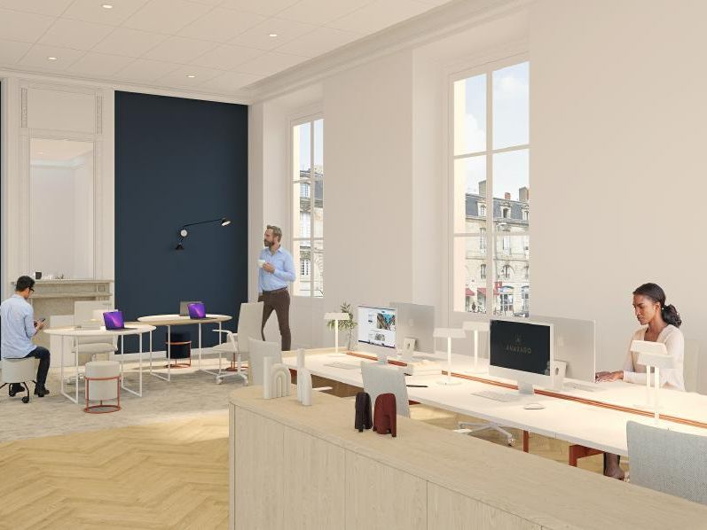934.9 m² pour ce bureaux en location à Bordeaux