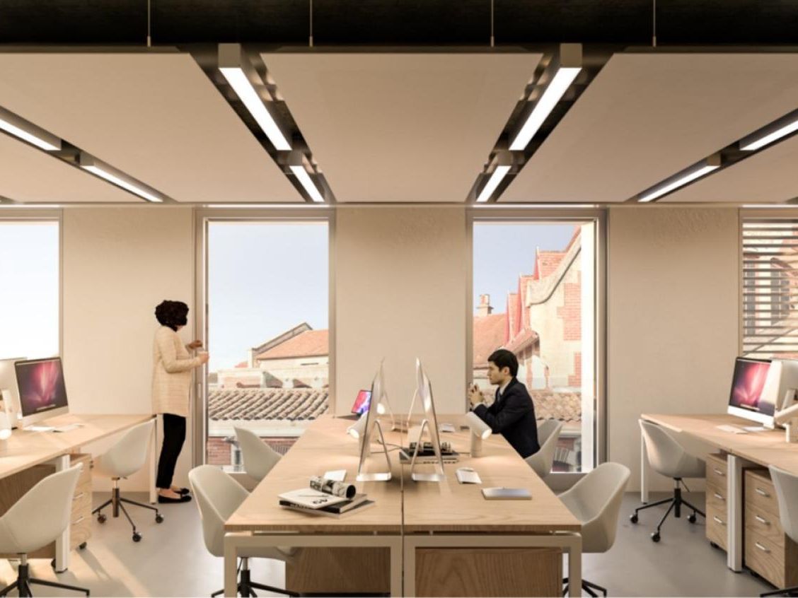 952.3 m² pour ce bureaux en location à Bordeaux