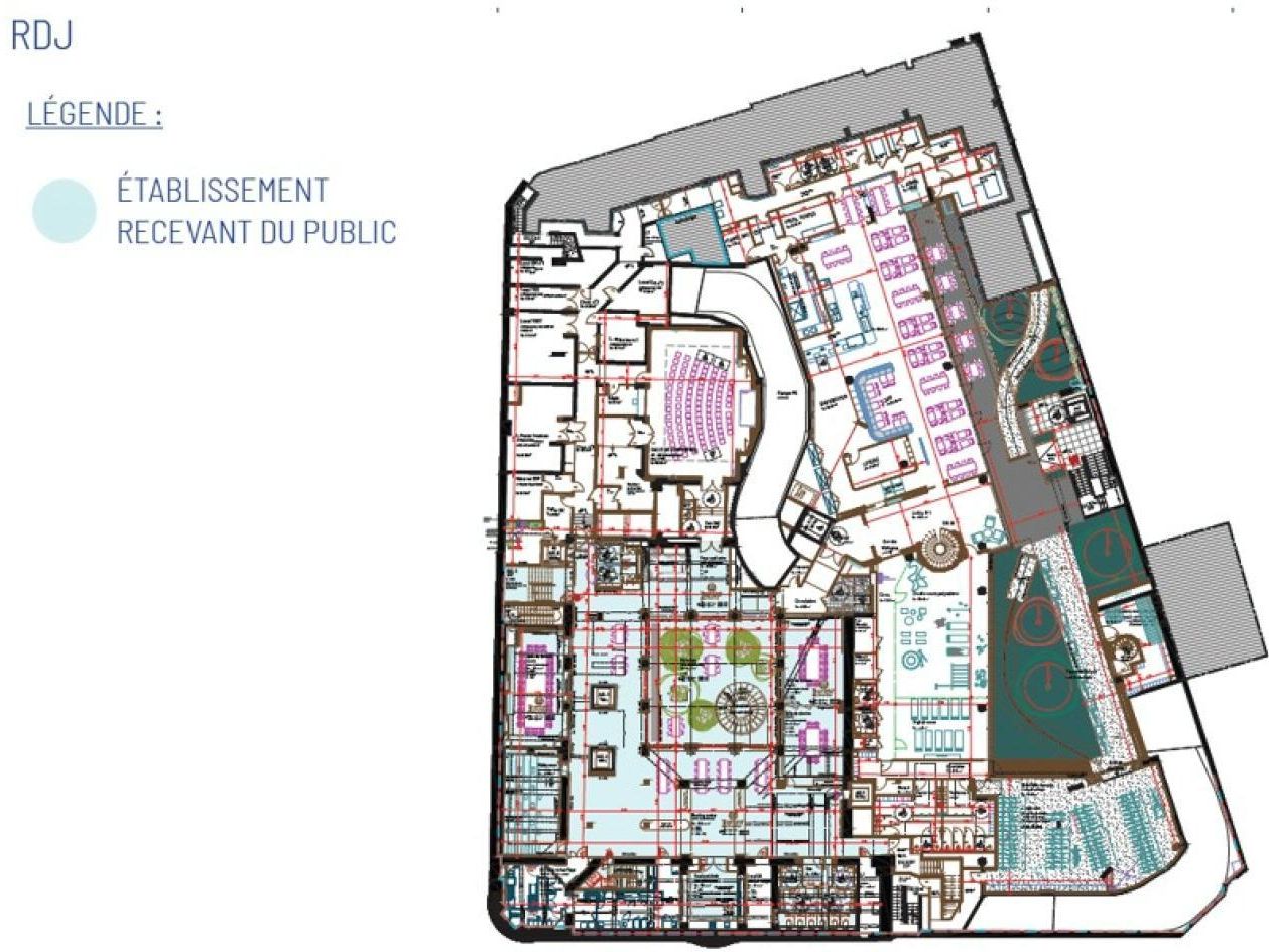 16608.2 m² pour ce bureaux en location à Paris