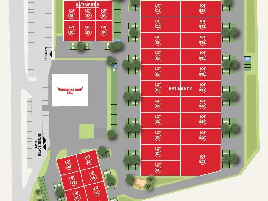 1080 m² pour ce pme-pmi en location à Avrainville