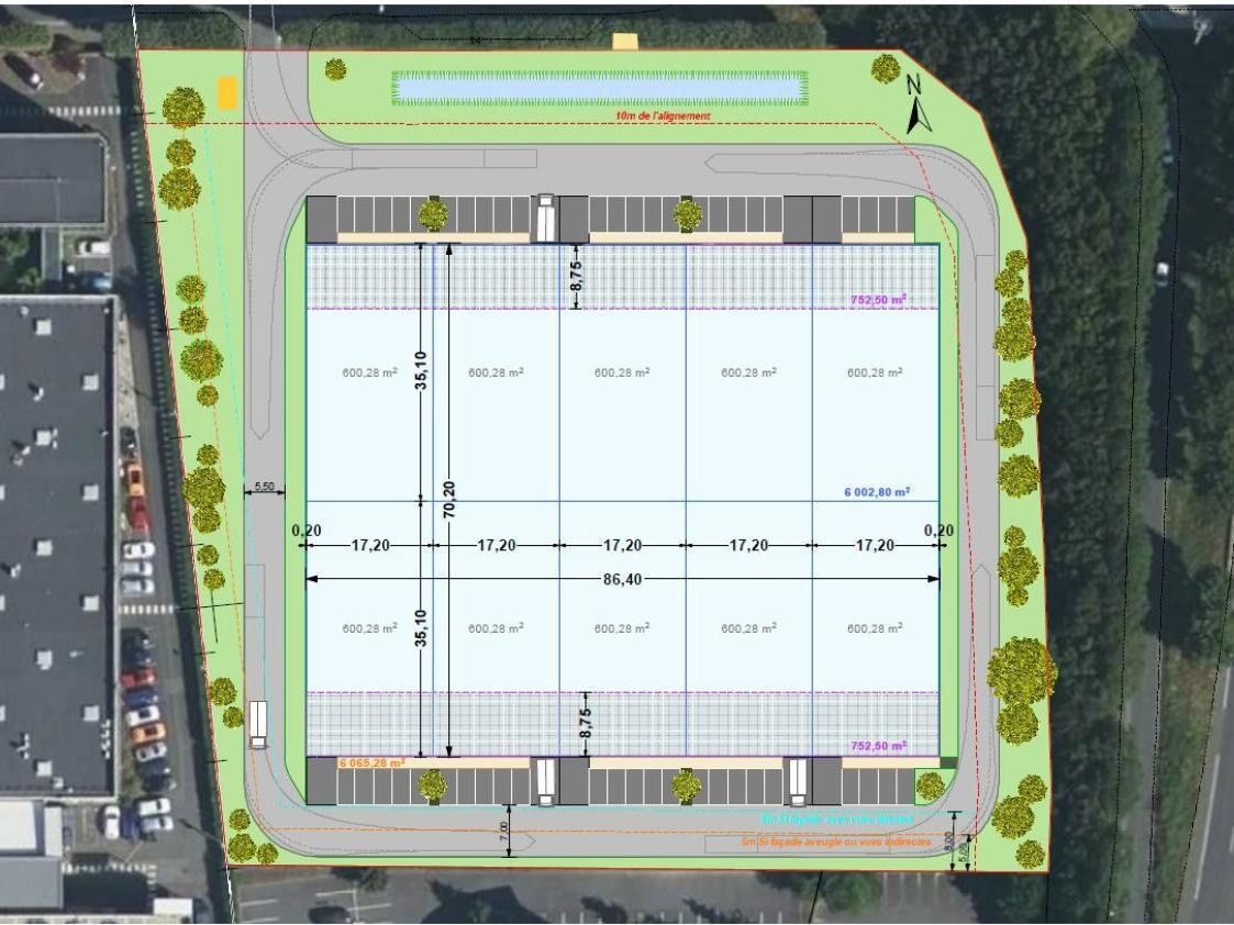 7507.8 m² pour ce pme-pmi en location à Villejust