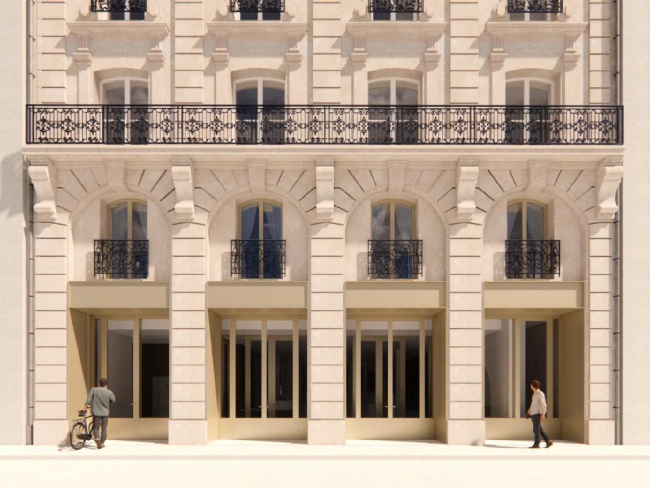 Location Bureaux 2140 m² non divisibles 75009 Paris