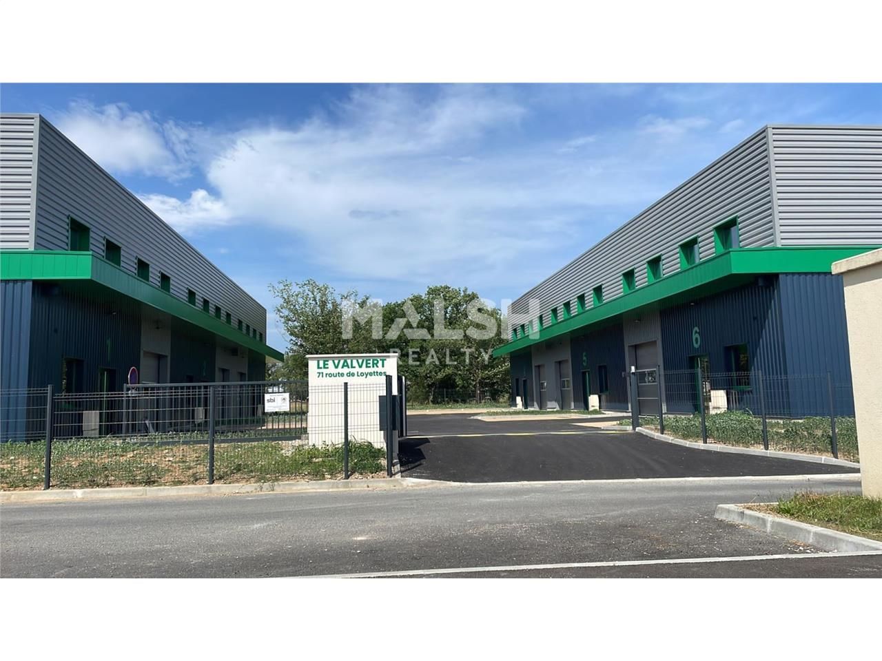 Dans un nouveau parc d'activités sur Tignieu, nou