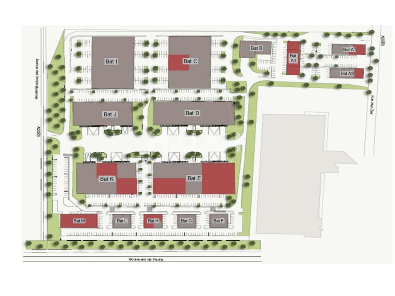 Location entrepots 3954 m² divisibles à partir de 229 m²