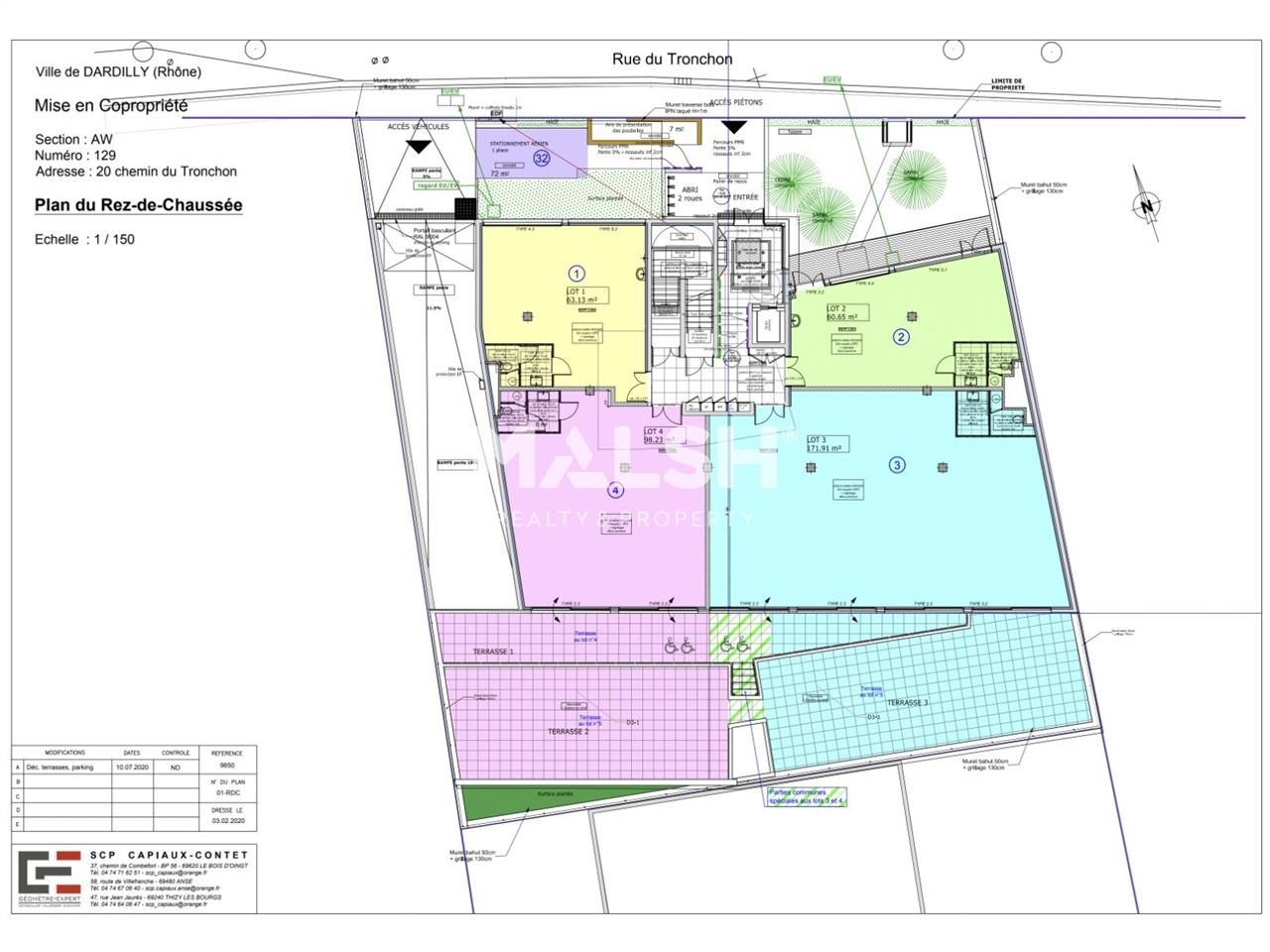 Vente bureaux 763 m² divisibles à partir de 67 m²