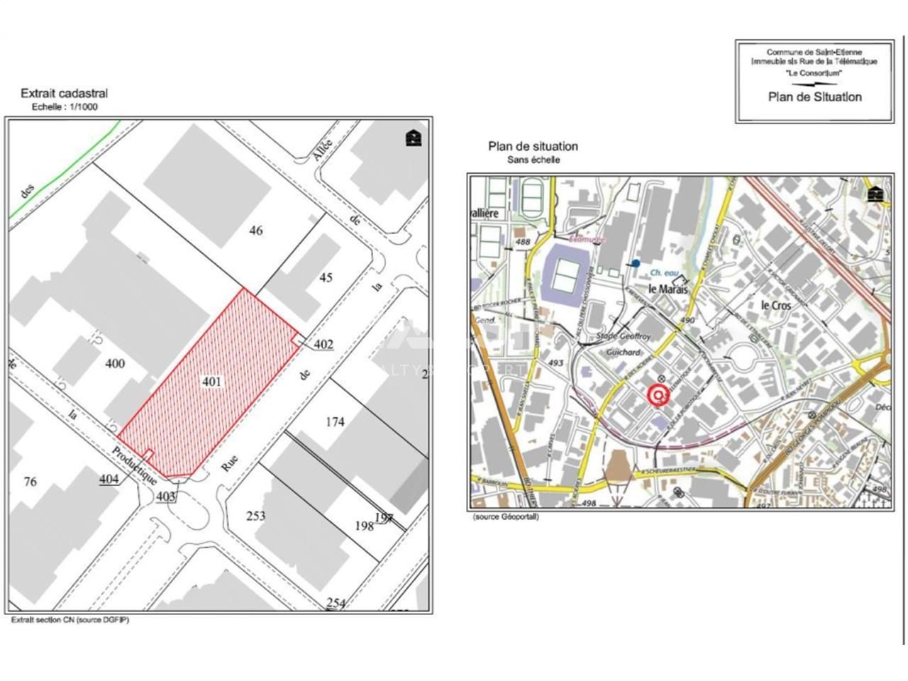 Location bureaux 1035 m² divisibles à partir de 194 m²
