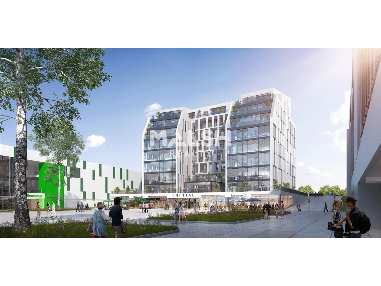 Au coeur du nouveau quartier Grand Parilly, nous 