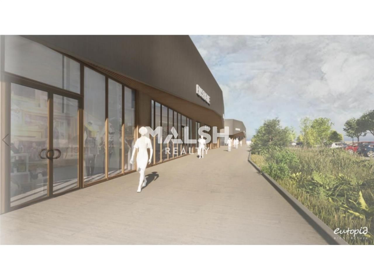 Au sein d'un nouveau parc en construction qui ser