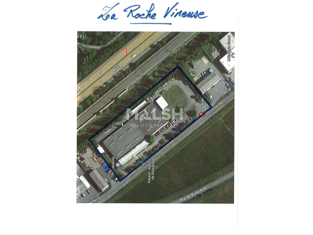 Vente entrepots 4065 m² non divisibles