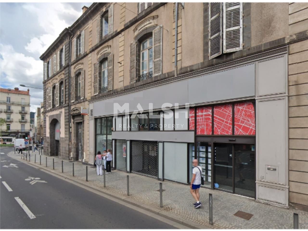 Dans le centre-ville de Clermont-Ferrand, nous vo