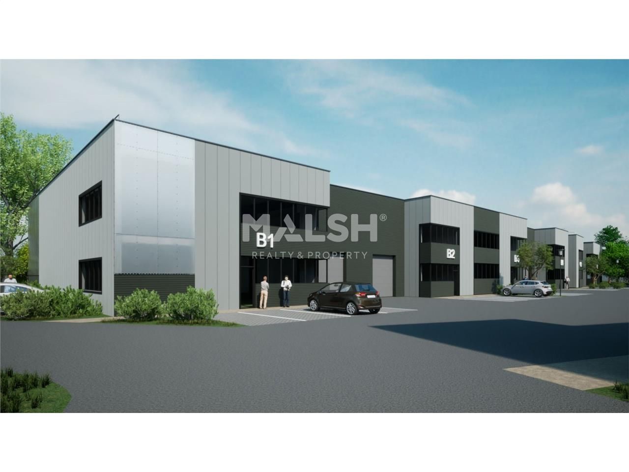 Au sein d'un nouveau parc d'activités clos et séc