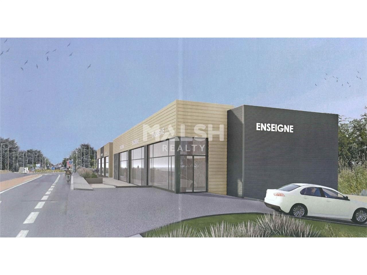 Nous vous proposons à la location, 3 locaux comme