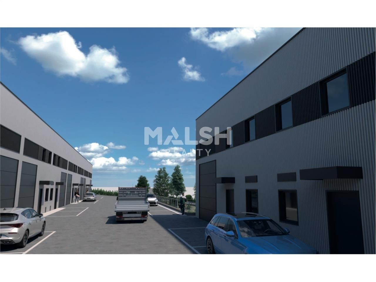 Au sein d'un nouveau parc d'activités composé de 