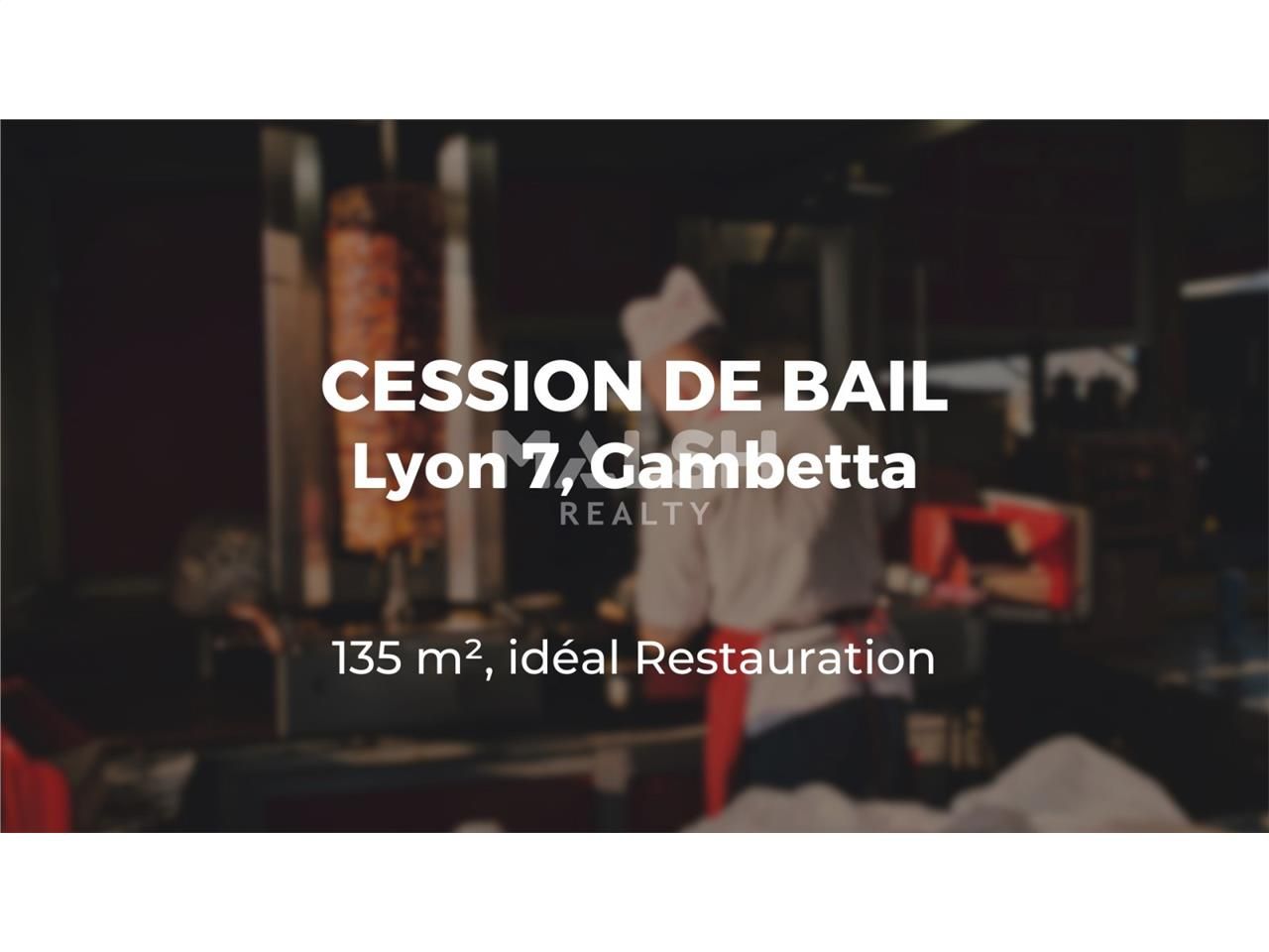 Nous vous proposons un local commercial à céder d