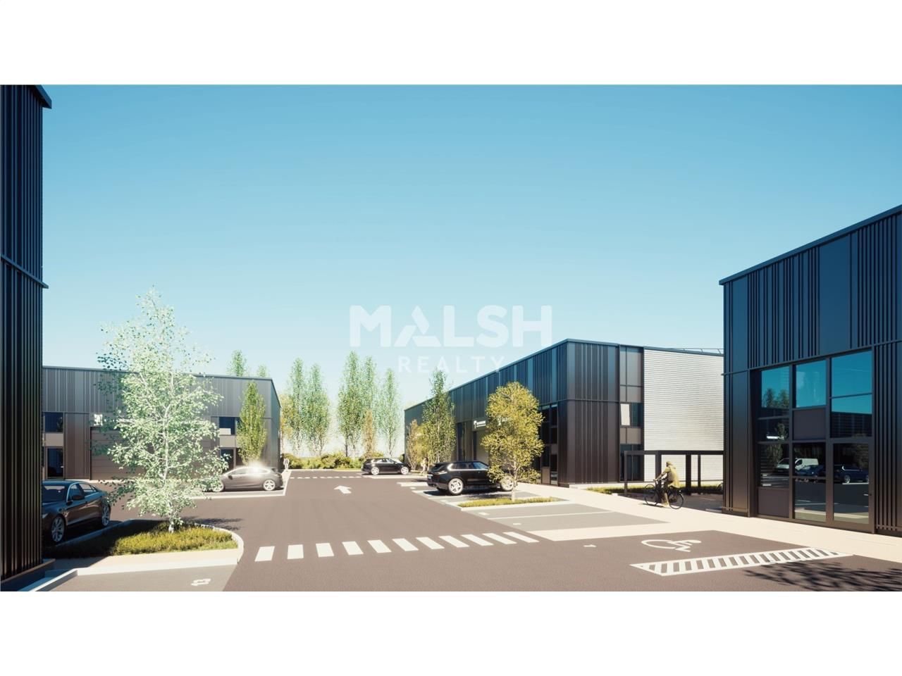 Au sein d'un parc d'activités de bon standing, no