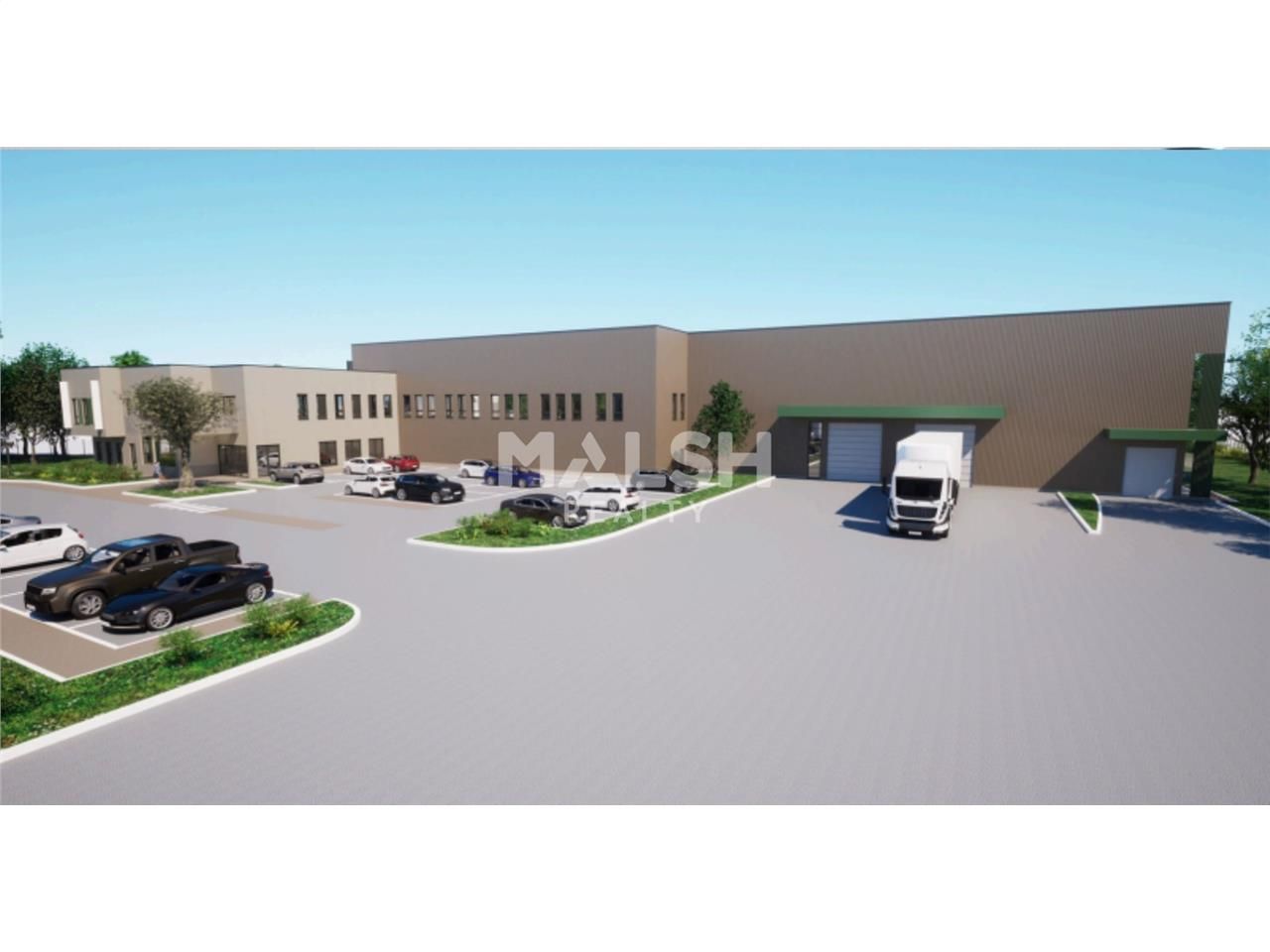 Au sein d'un nouveau parc d'activités composé de 