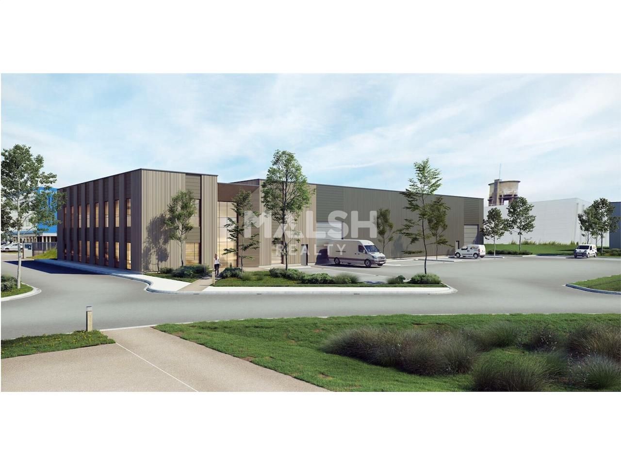 Au sein d'un nouveau parc d'activités clos compos