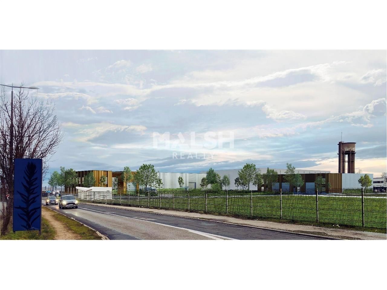 Au sein d'un nouveau parc d'activités clos compos