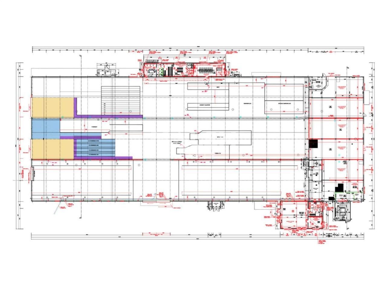 Vente entrepots 6500 m² non divisibles