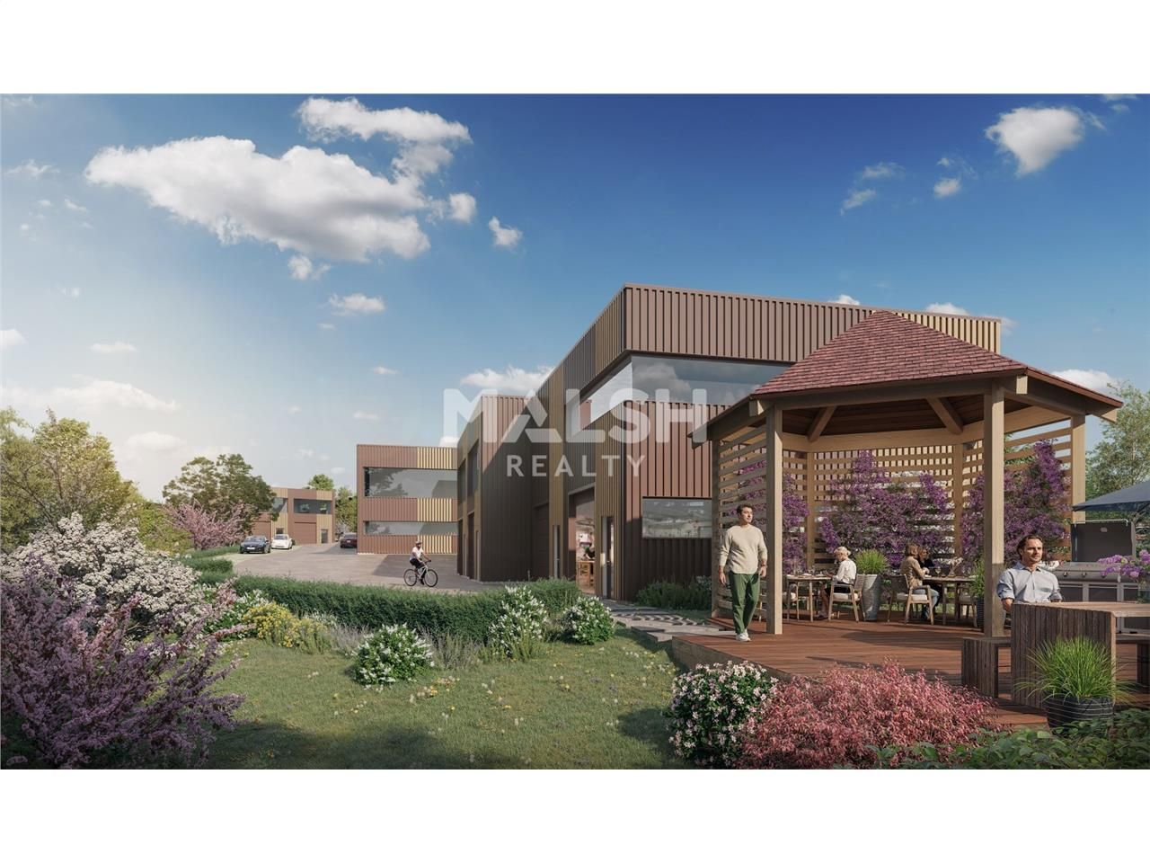 Au sein d'un nouveau parc d'activités, nous vous 