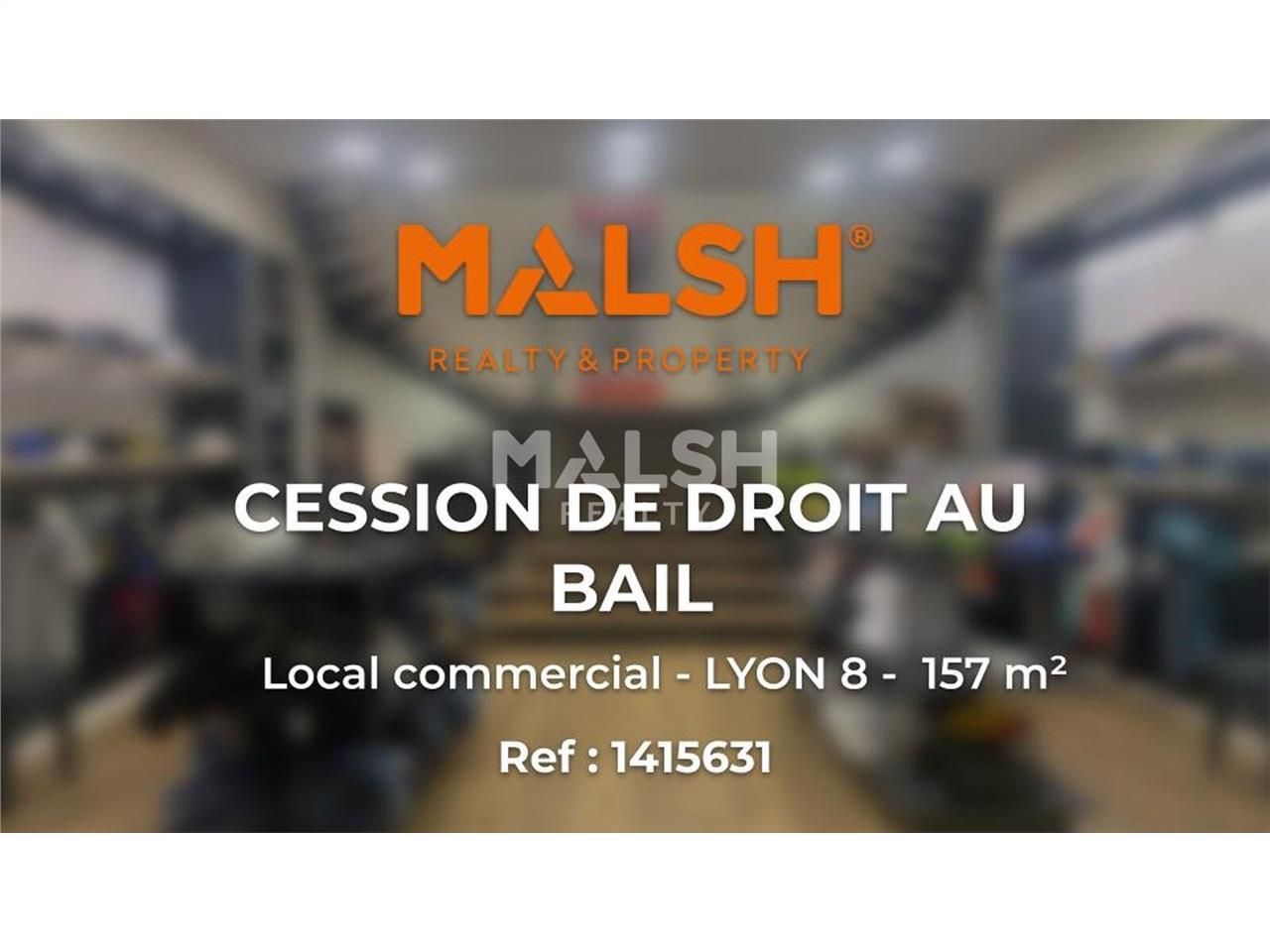 Nous vous proposons la cession de droit au bail, 