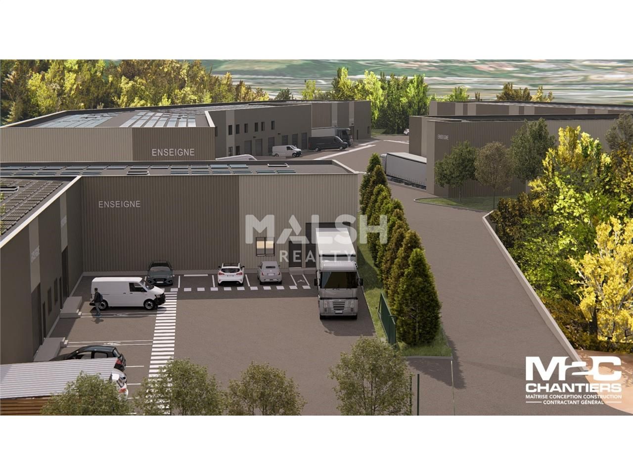 Nous vous proposons à la vente, des locaux d'acti