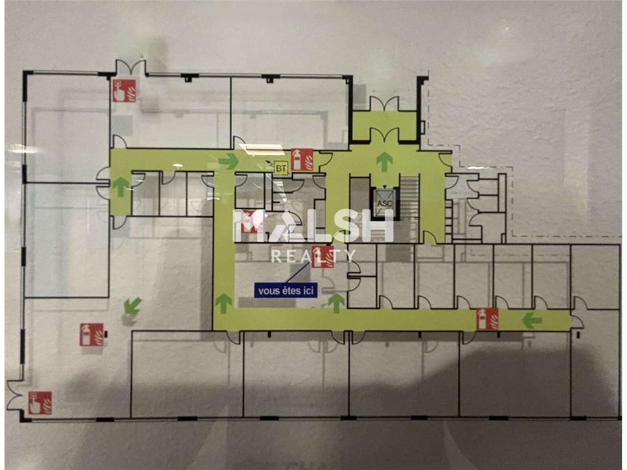Location bureaux 725 m² divisibles à partir de 250 m²